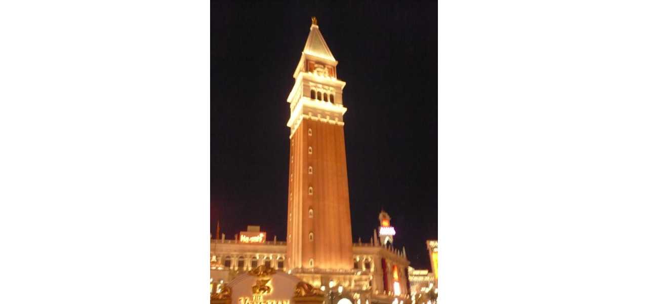 Las Vegas Attraktion Venetian turm