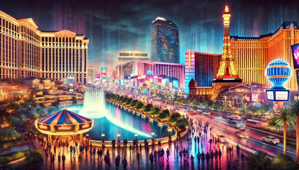 Offizieller Las Vegas Flaschenöffner Mit Schlüsselanhänger – Welcome To Fabulous Schild In Gun Metal