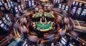 Live-Blackjack im Casino in Las Vegas
